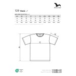 Tričko pánské Malfini Basic 129 červená
