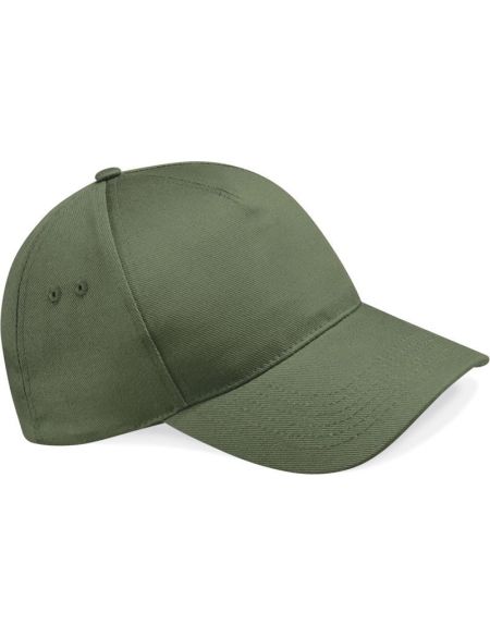 Kšiltovka 5 panelová Ultimate Beechfield B15 light grey