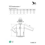 Pánská softshellová bunda Malfini Performance 522 královská modrá