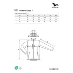 Dámská softshellová bunda Malfini Performance 521 námořní modrá