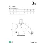 Men's hoodie Malfini Cape 413 white