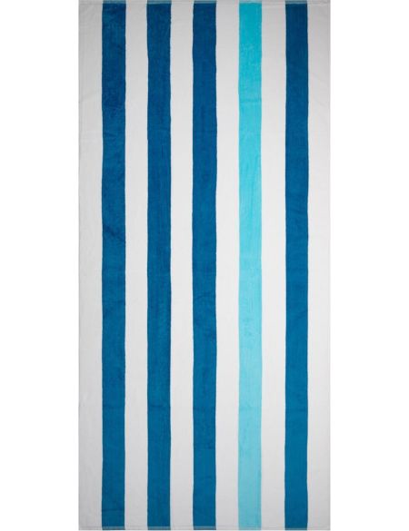 Osuška The One Towelling Towel Stripe anthracite/light grey