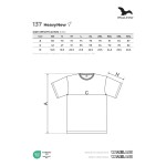 Tričko unisex Malfini Heavy New 137 tmavě šedý melír