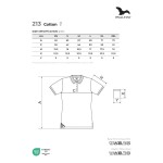 Polokošile dámská Malfini Cotton 213 černá