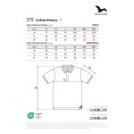 Polokošile pánská Malfini Cotton Heavy 215 námořní modrá