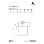 Polokošile pánská Malfini single J 202 žlutá