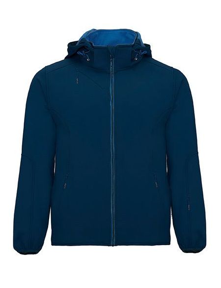 Pánská softshellová bunda ROLY navy/royal