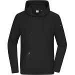 Mikina pánská s kapucí interlock Daiber 8046 black