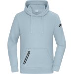 Mikina pánská s kapucí interlock Daiber 8046 milky blue