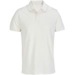 Sols Pacific white unisex polo shirt