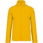 Pánská mikrofleecová bunda Kariban Falco K911 yellow