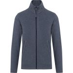 Pánská mikrofleecová bunda Kariban Falco K911 french navy heather