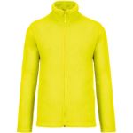 Pánská mikrofleecová bunda Kariban Falco K911 fluorescent yellow