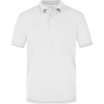 Polokošile pánská žerzejová elastická Daiber JN569 white/black