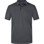 Polokošile pánská žerzejová elastická Daiber JN569 graphite/white