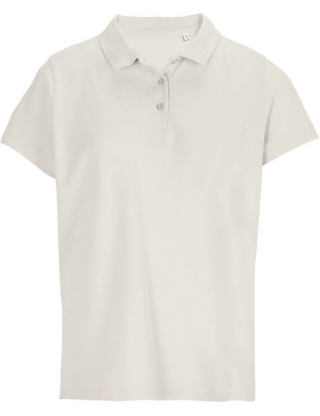 Polokošile piqué dámská Sols Pulse Women off white