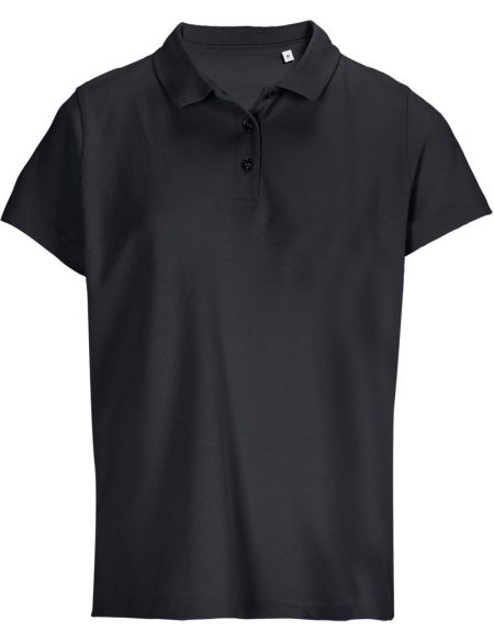 Women's piqué polo shirt Sols Pulse Women white
