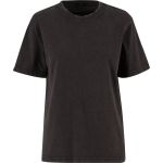 Tričko dámské oversize Stonewash Build your Brand BY306 black