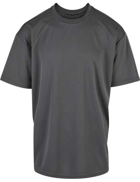 Tričko oversize E Sports Build your Brand BY249 white