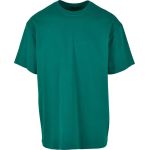 Tričko oversize z těžké bavlny Build your Brand BY102 green