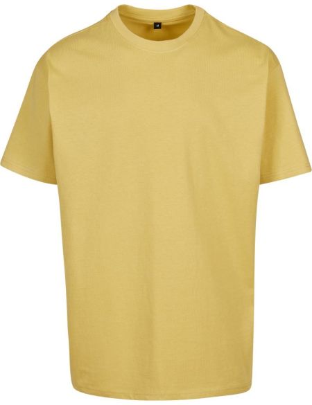 Oversized heavy cotton T-shirt Build your Brand BY102 white