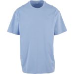 Tričko oversize z těžké bavlny Build your Brand BY102 powder blue