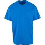 Tričko oversize z těžké bavlny Build your Brand BY102 intense blue