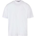 Tričko pánské oversize Mock Neck Build your Brand BY230 white