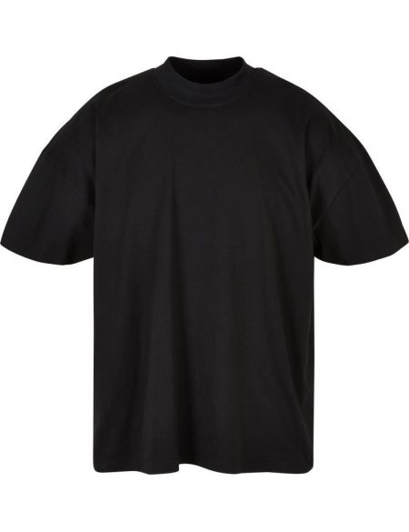 Tričko pánské oversize Mock Neck Build your Brand BY230 white