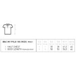 Polokošile dětská piqué BC My Polo 180 kids white