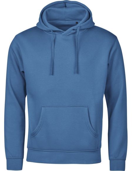 Mikina pánská s podšitou kapucí s plochou šňůrkou