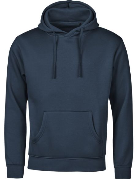 Mikina pánská s podšitou kapucí s plochou šňůrkou