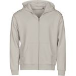 Mikina pánská s kapucí na zip Urban Tee Jays TJ5154 cement