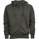 Mikina pánská s kapucí Tee Jays TJ5435 deep green