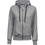 Mikina dámská s kapucí Tee Jays TJ5436 heather grey