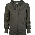 Mikina dámská s kapucí Tee Jays TJ5436 deep green