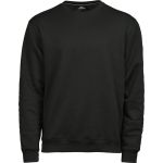 Mikina pánská z těžké bavlny bez kapuce Tee Jays TJ5429 black