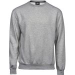 Mikina pánská z těžké bavlny bez kapuce Tee Jays TJ5429 heather grey