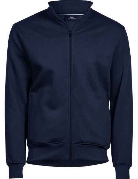 Mikina pánská na zip bez kapuce Tee Jays TJ5440 black