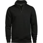 Mikina pánská s 1/4 zipem Tee Jays TJ5438 black