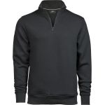 Mikina pánská s 1/4 zipem Tee Jays TJ5438 dark grey