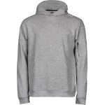 Mikina pánská s kapucí Athletic Tee Jays TJ5702 heather grey