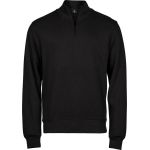 Mikina interlock s 1/4 zipem Tee Jays TJ5506 black