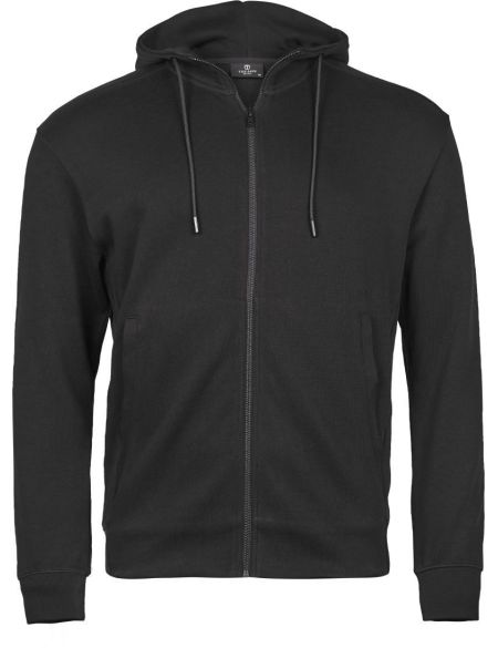 Mikina interlock s kapucí Tee Jays TJ5508 black