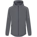 Pánská lehká 2-vrstvá softshellová bunda Promodoro 7830 steel grey
