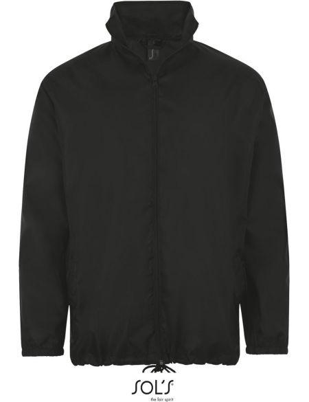 Větrovka unisex kapuce a lem se stahovací šňůrkou