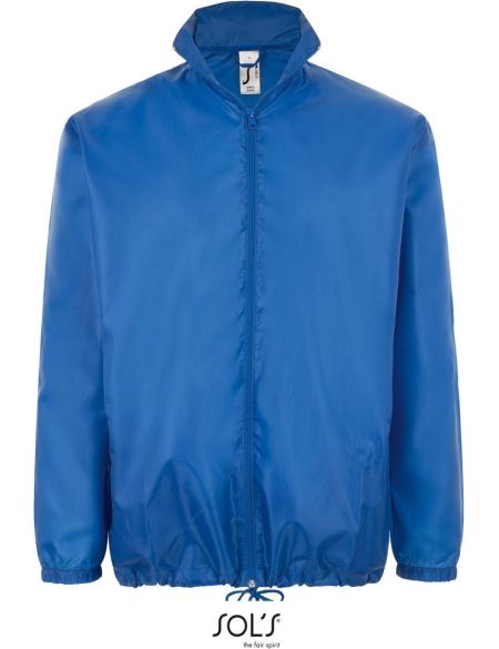 Větrovka unisex kapuce a lem se stahovací šňůrkou