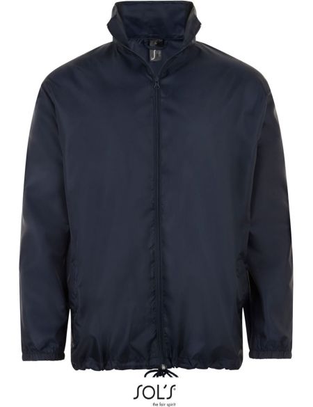 Větrovka unisex kapuce a lem se stahovací šňůrkou