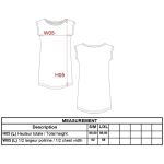 T-shirt dress Kariban K388 black