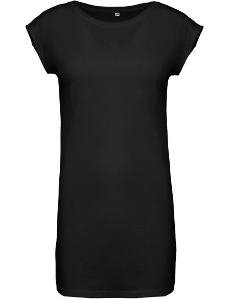 T-shirt dress Kariban K388 black